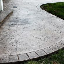 Инструкция по изготовлению штампованного декоративного бетона