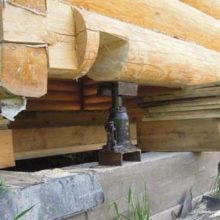 Руководство по реконструкции фундамента деревянной постройки