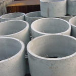 Сколько весят бетонные кольца диаметром 1, 1,5 и 2 метра
