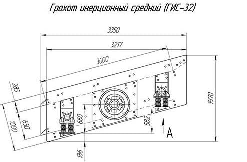 Гис 42 грохот чертеж