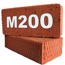 Свойства и описание кирпича марки М-200