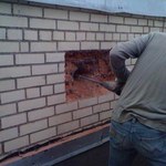 Как демонтируются стены из кирпича