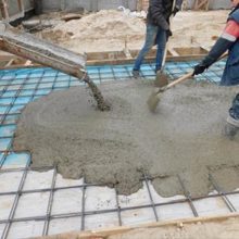 Как долго застывает бетонный раствор в опалубке?